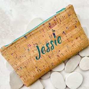 Sac à main en cuir de liège végétalien personnalisé, idée de cadeau de sac à main en cuir végétalien végétalien, cadeaux végétaliens durables et respectueux de l’environnement