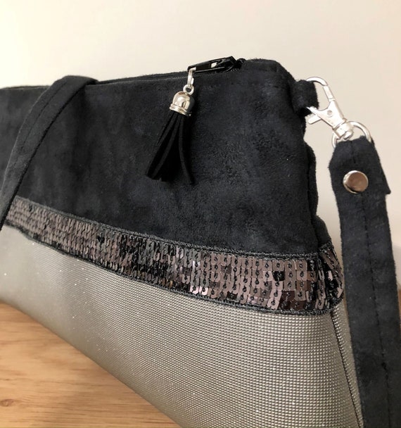 Sac bandoulière clearance paillettes