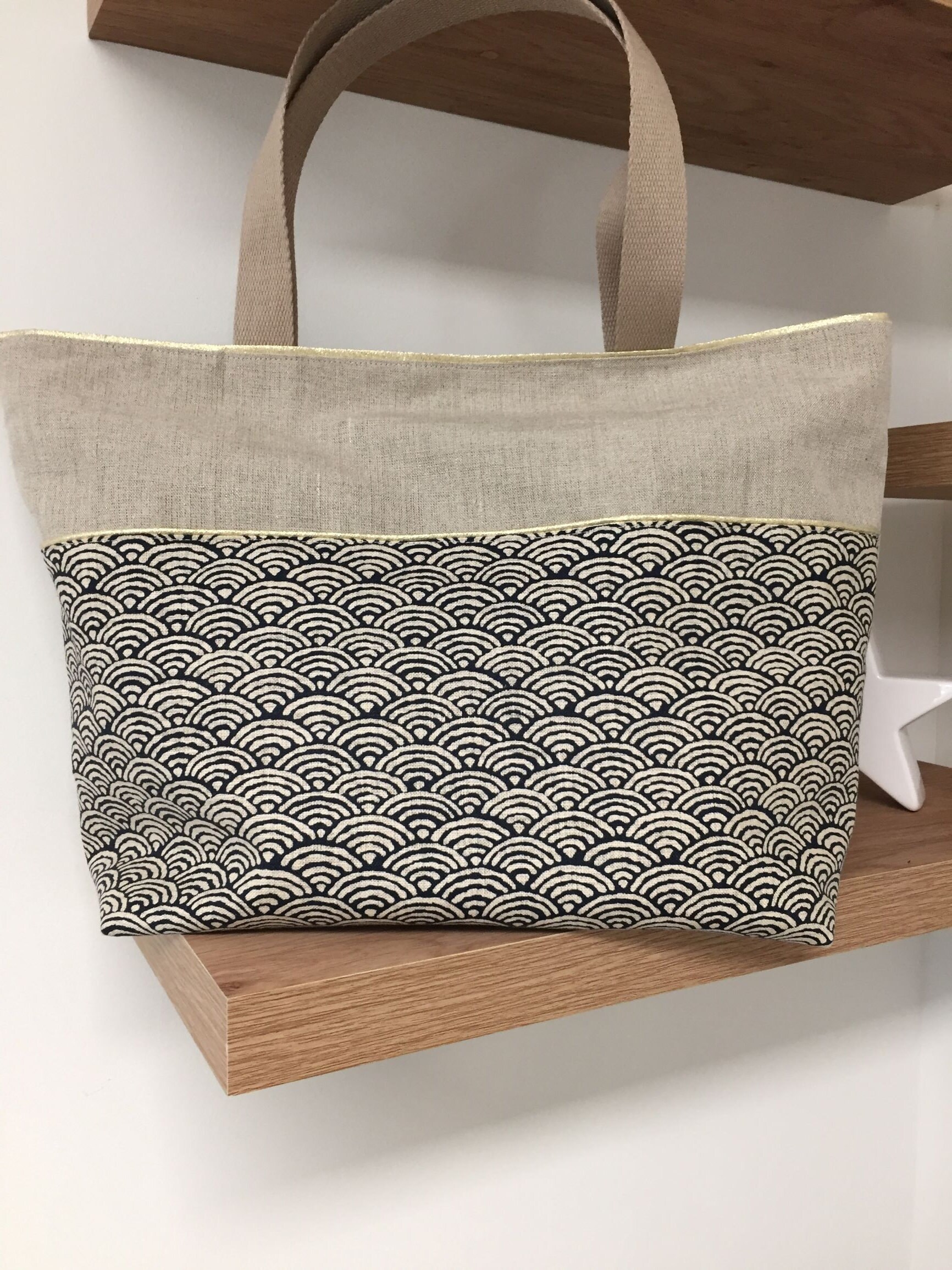 Cabas tissu sale