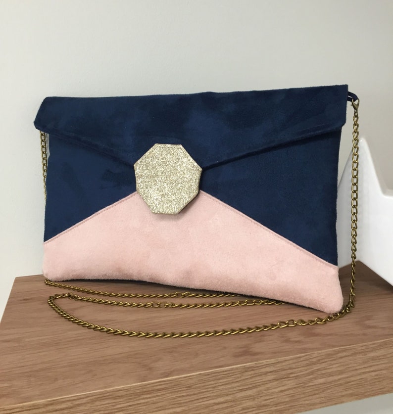 Powder blue bag for wedding Clearance