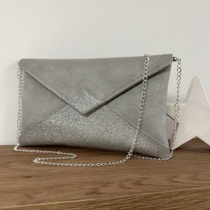 Silver Grey Bag Etsy UK