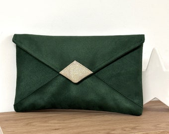Boda Clutch Dorado Y Verde Clutch Bolsos De Mano Dorados Bolso