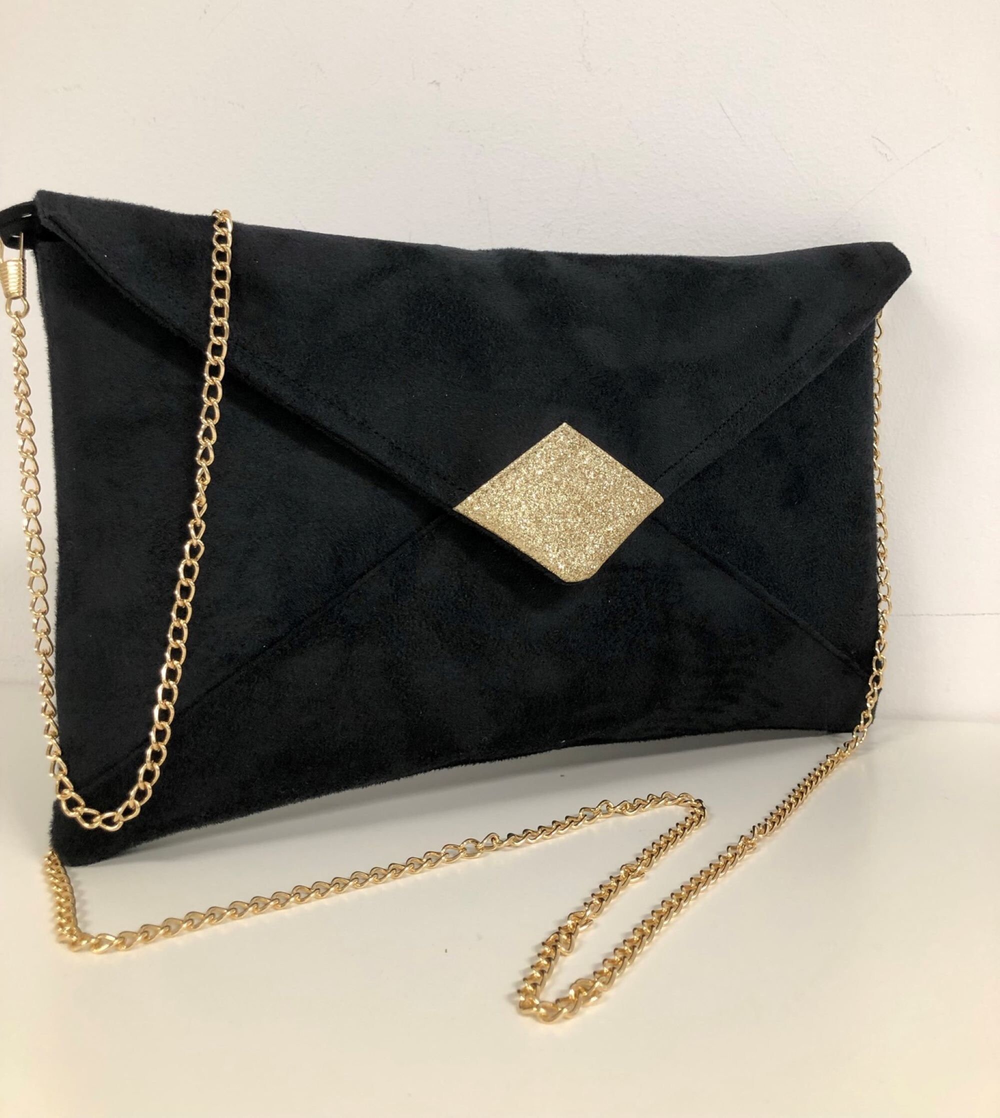 Black bag with gold hotsell