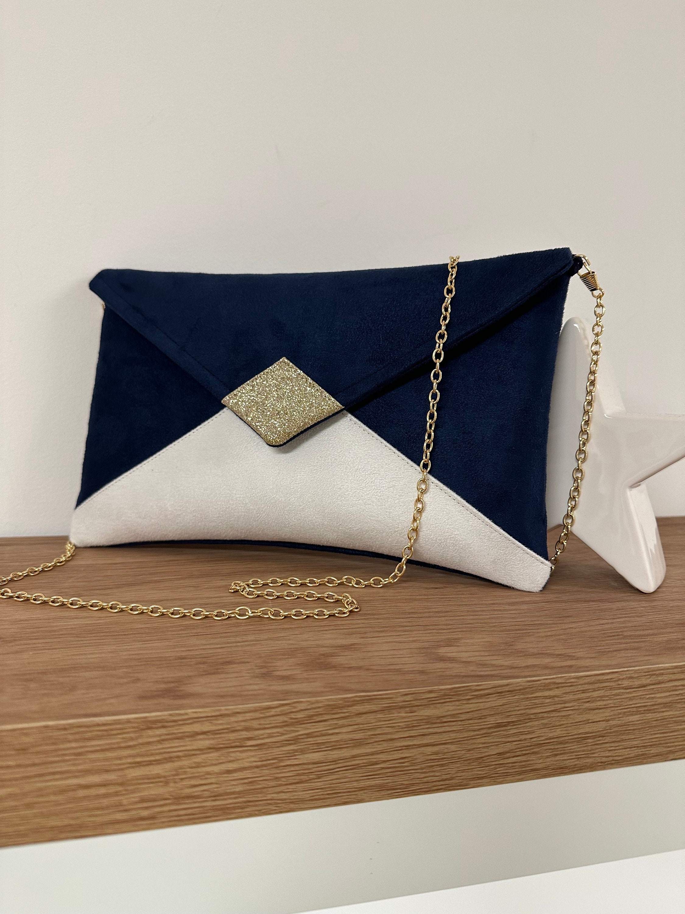 Petit Sac à Main Beige Occasion - Marque Made In Italy - Très Bon état
