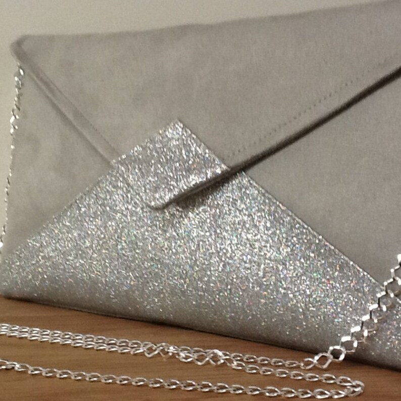 Pochette De Soirée NEXT Neuve Avec étiquette - Perles Argentées Pour Mariage, Bal