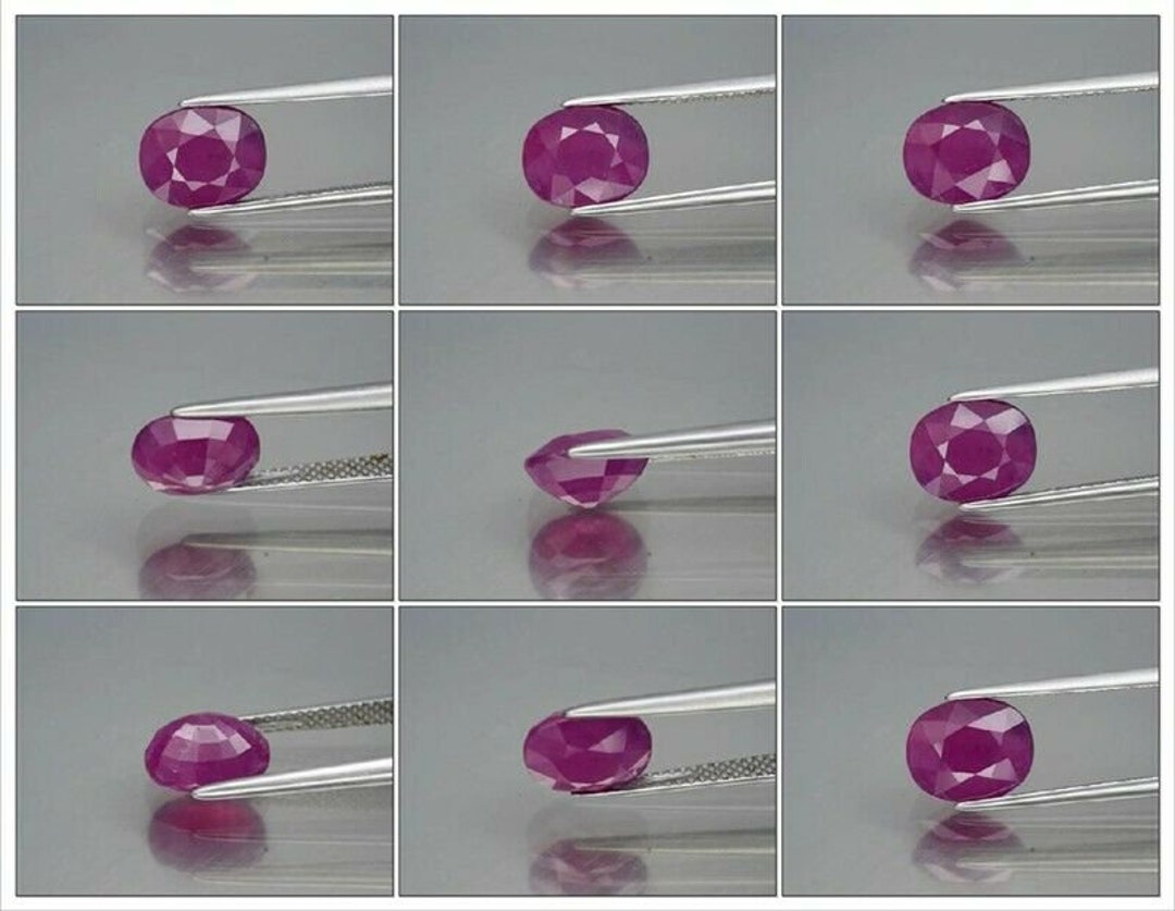 Appraised for 460.00. A 3.73cwt Ruby. Genuine Earth Mined. Etsy