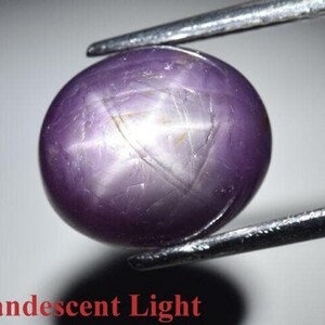 Natural Earth Mined  Star Ruby.  6.54cwt 10.5x9x6.5mm. July Birthday.