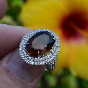 Size 7 Ring, Independent  Master Valuer Appraised for 1,950 Ca. BEFORE Setting.  11.56 cwt. 16x11.5mm. Wedding, Anniversary, Birthday Gift