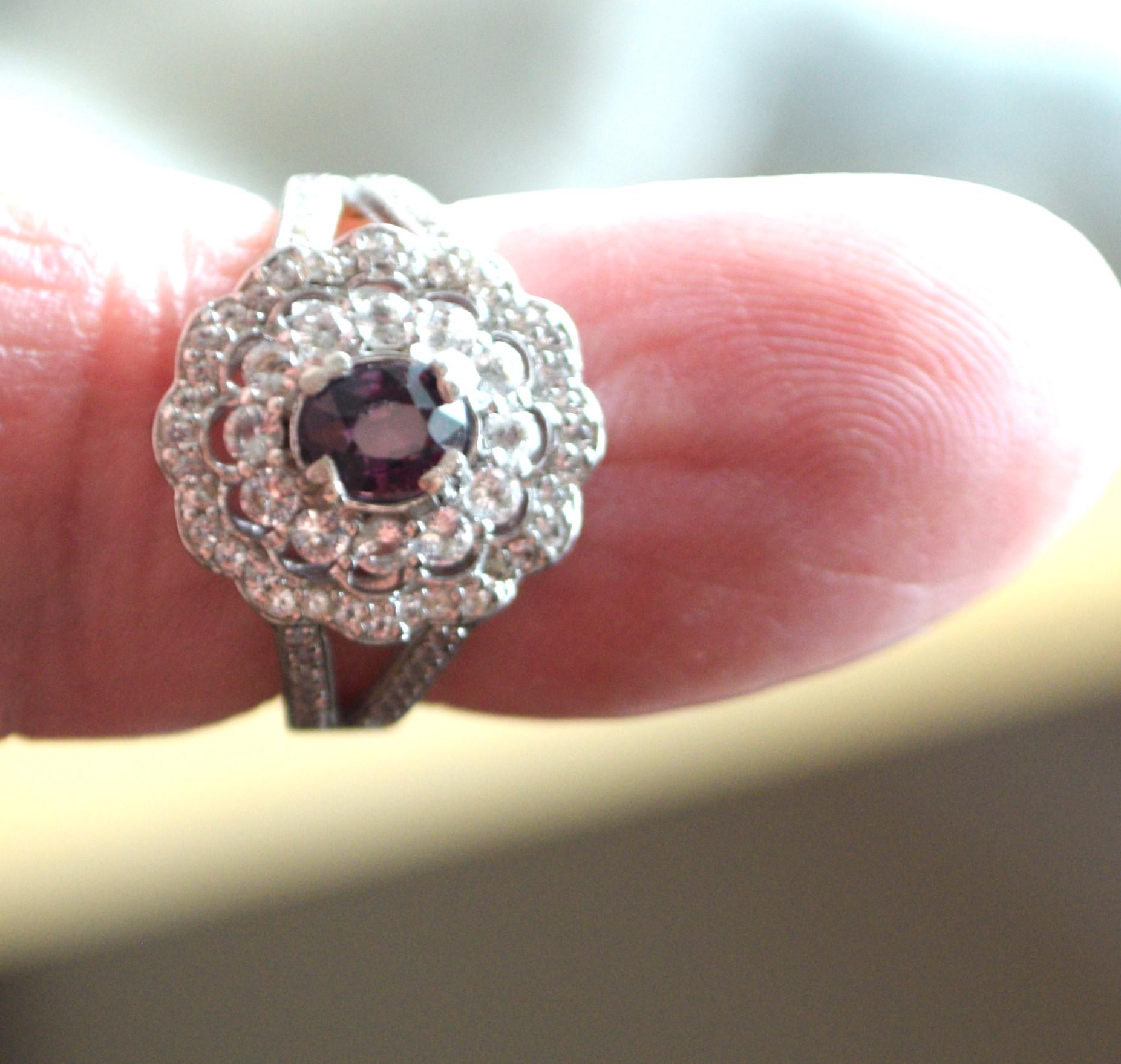 Genuine Earth Mined Sapphire Ring, Size 7. Unheated. Approx. 1cwt. Approx. 7x5mm . September Birthday. Retiring, Must Sell.
