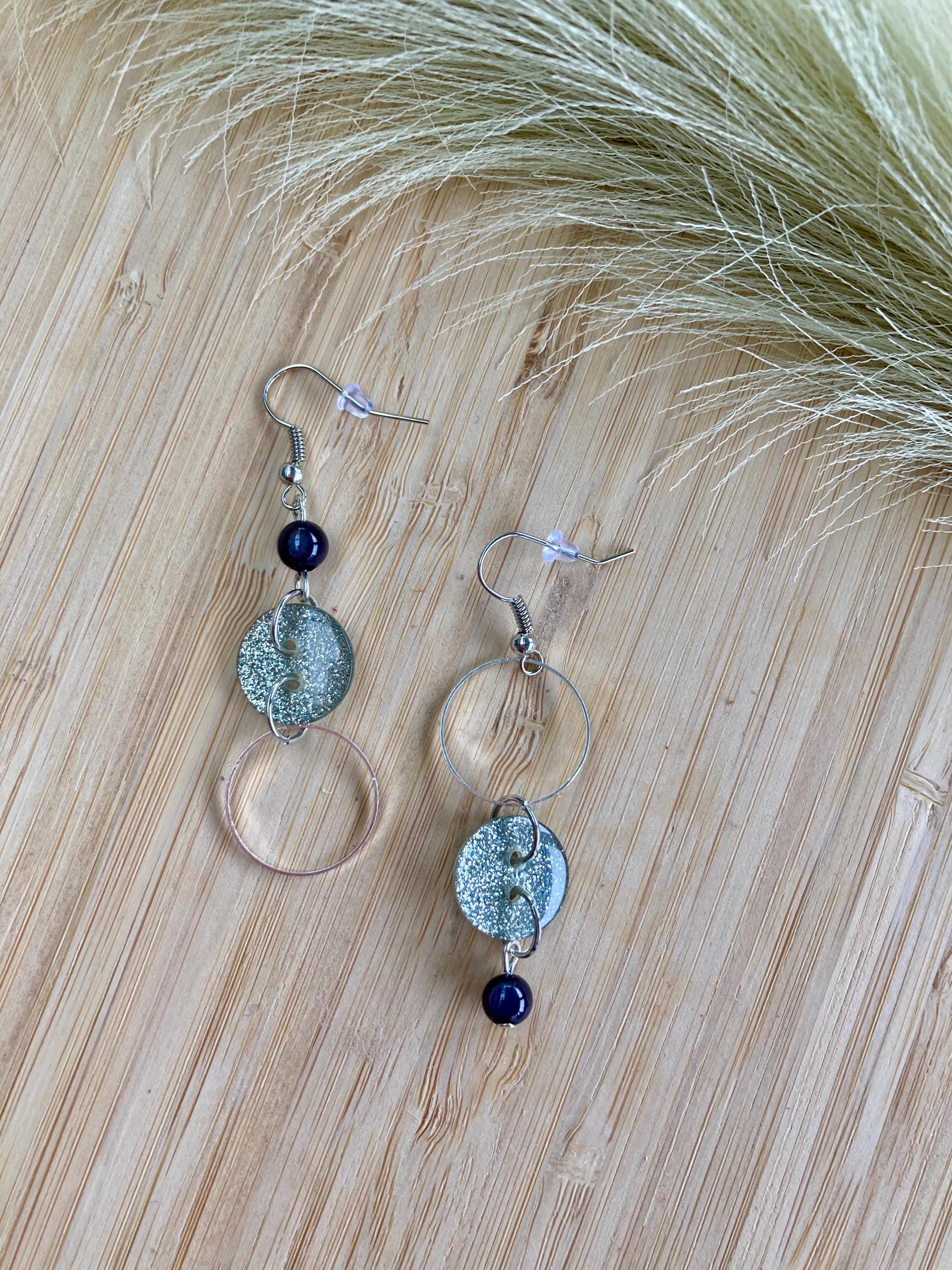 Boucles d'oreilles Bouton - Artisans du monde