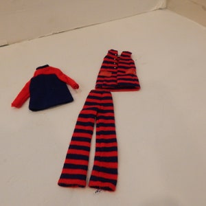 Vintage Francie Fashion Striped Types 1243 1960s - Etsy