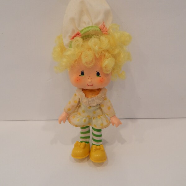 Vintage Strawberry Shortcake Doll Lemon Meringue Doll Kenner 1980