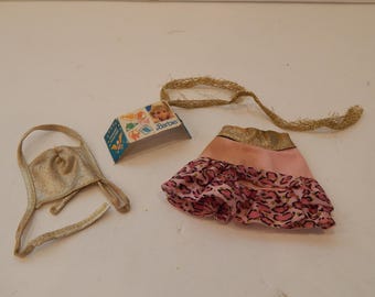 Vintage Animal Lovin Barbie Doll 1350 Mattel NO DOLL Original Outfit Only Partial
