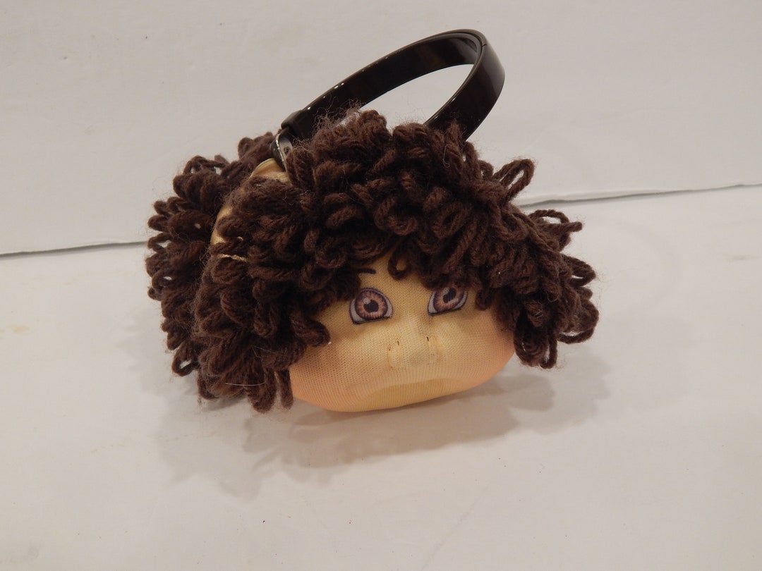 Vintage 1984 Cabbage Patch Kids Ear Muffs Brown Eyes Etsy