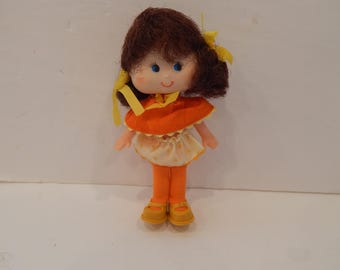 Vintage Strawberry Shortcake Orange Blossom Doll Knockoff Clone Baby Petals Tulip V1 Doll Hong Kong