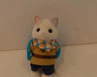 Sylvanian Families 5738 Latte Cat Family Dad from Exploration Set Calico Critters