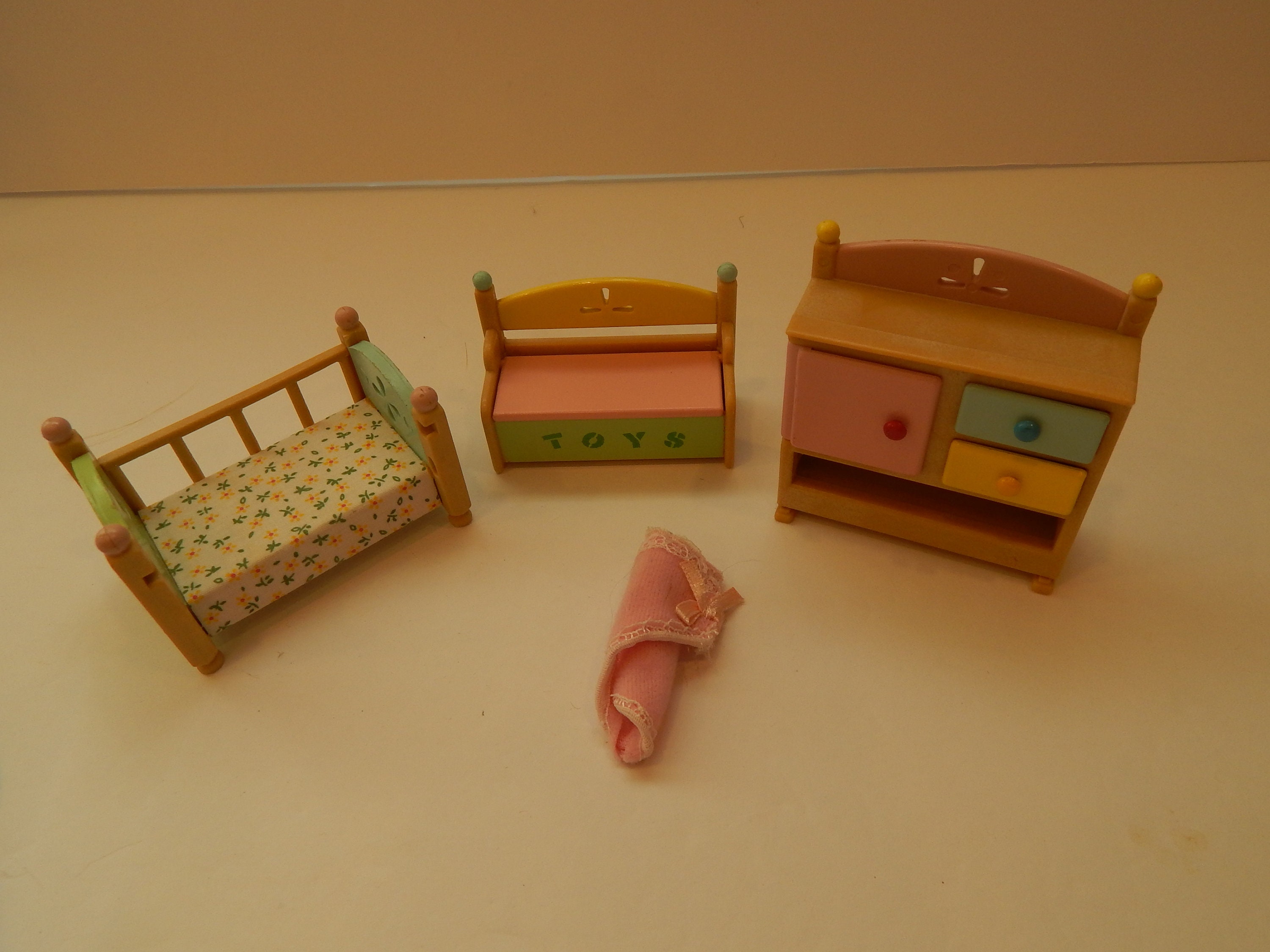 Calico Critters Tabby Twins Sleep 