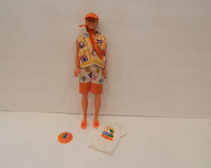Vintage California Dream Ken 4441 Doll Mattel 1987 Etsy
