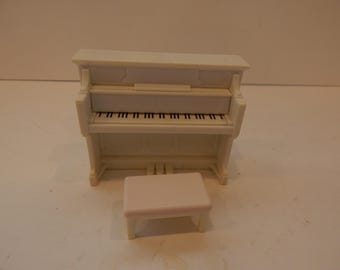 Vintage Sylvanian Families Calico Critter Piano And Bench
