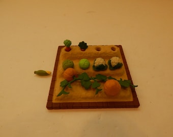 Vintage Sylvanian Families Calico Critters Vegetable Garden Playset 5026 Epoch UK INCOMPLETE