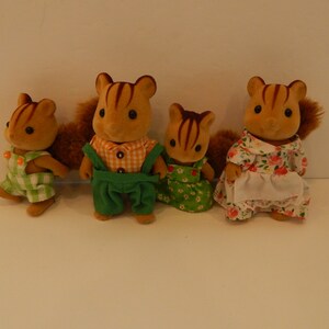 Vintage Sylvanian Furbank Squirrel 