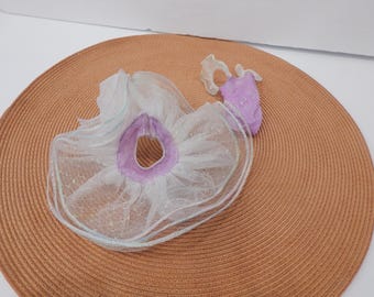 Vintage My First Ballerina Blonde Barbie 11294 Mattel 1993 Tutu and Body Suit Only NO DOLL