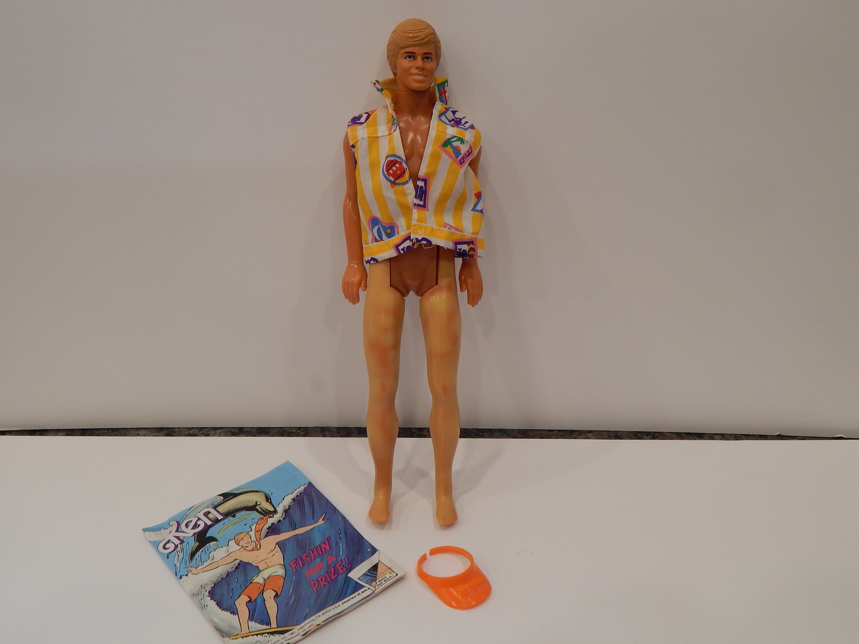 Vintage California Dream Ken 4441 Doll Mattel 1987 Etsy