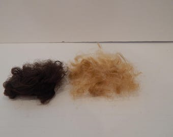 Vintage Barbie Two Wigs, Brunette and Blonde Mattel  1960-70