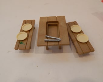 Sylvanian Families Family BBQ Set INCOMPLETE Parts Only Calico Critters