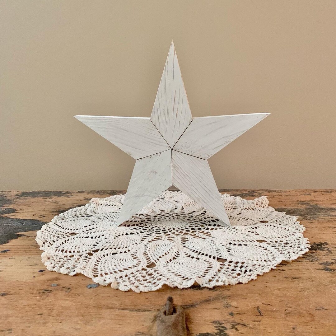 Rustic Wood Star, 4th of July Decor, Patriotic Decor - Etsy