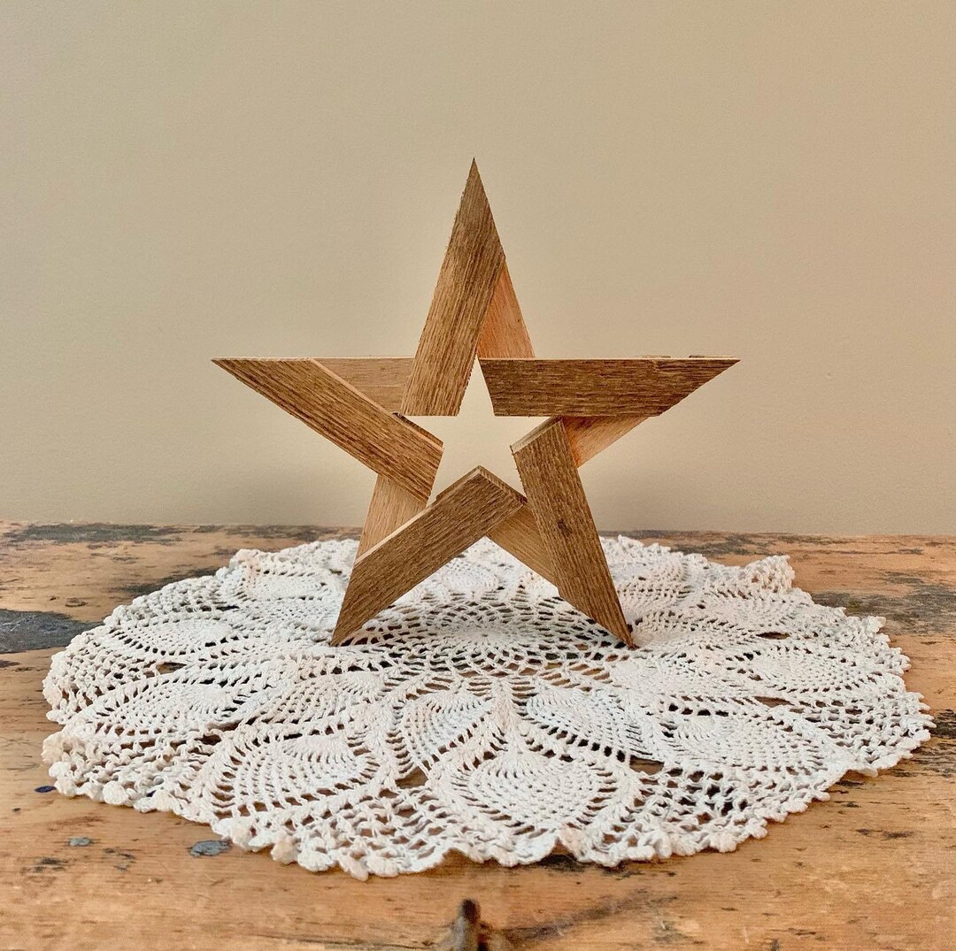 Rustic Wood Star, Patriotic Decor, 4th of July Decor - Etsy
