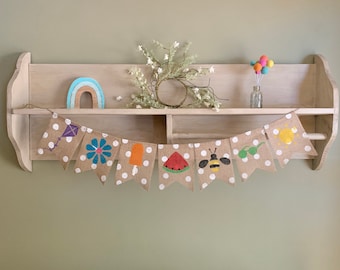 Summer burlap banner, summer banner, summer garland, summer bunting, hello summer banner
