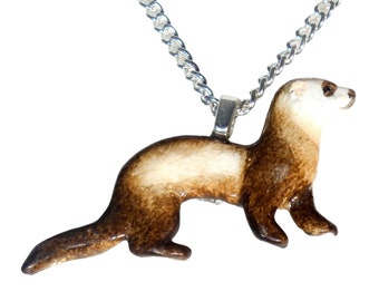 Artisan Sable Ferret Necklace 735