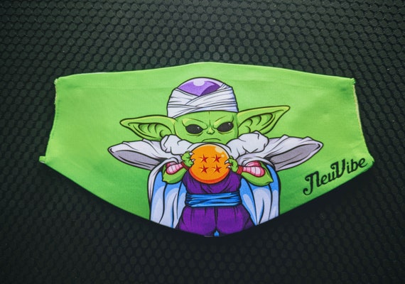 Baby Yoda Piccolo Mashup Face Cover Etsy Norway