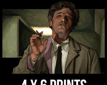 Columbo "One More Thing" PRINT