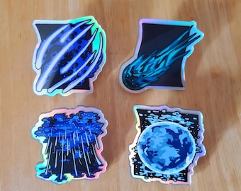 FOUNDING RAIN Elden Ring Holographic Sorcery Pins
