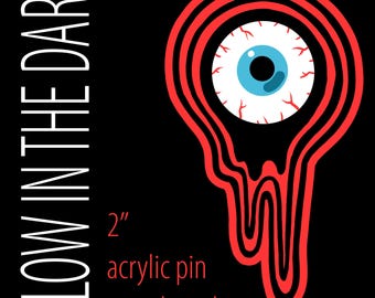 Mouthwashing Glow in the Dark Pin