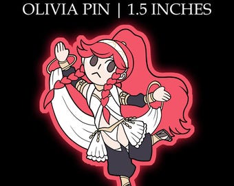 PREORDER Olivia Fire Emblem Glow in the Dark Pin
