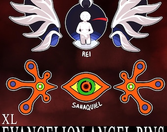 Evangelion Angel Pins (XL Sets)