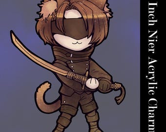 2D Cat Charm [NIER STAGE PLAY]