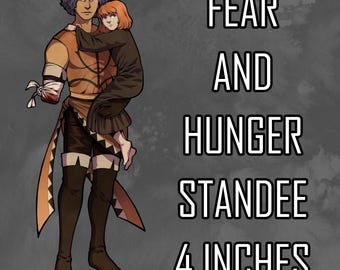 Cahara and Girl Standee