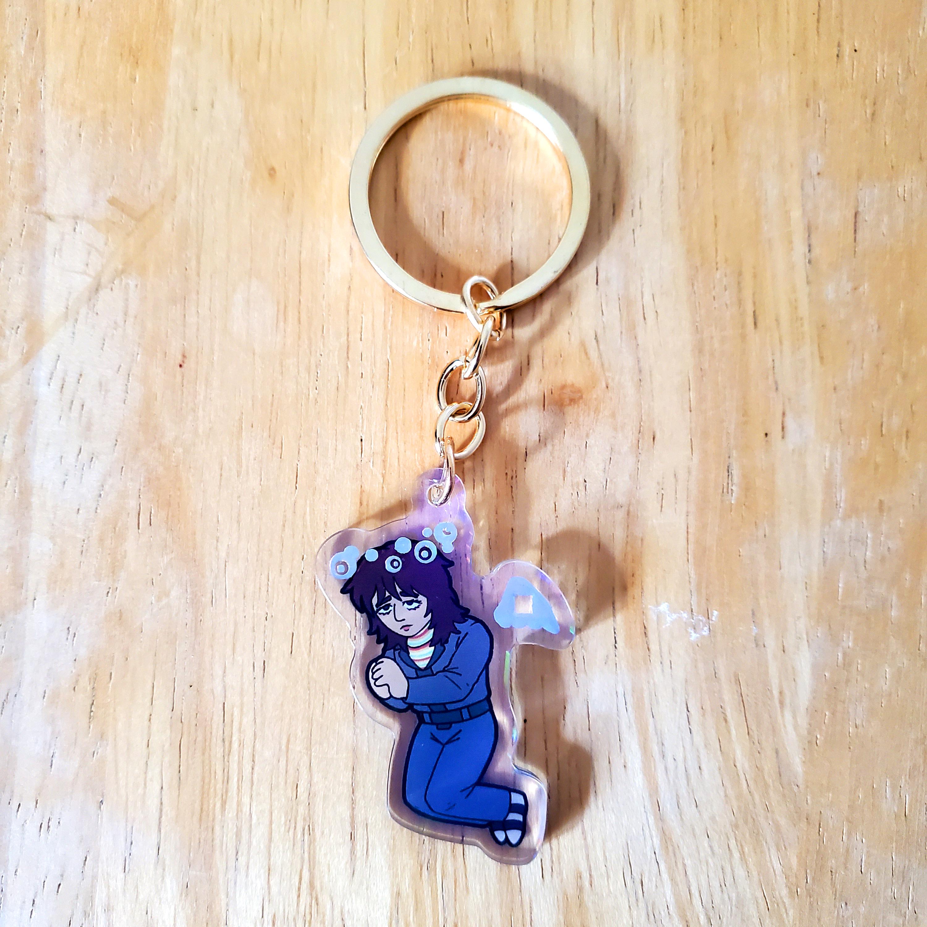 Anya Mouthwashing Gold Foil Charm - Etsy