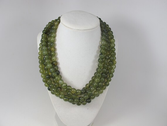 【TATIANA】Apink銀紙着用★Green Mix Coin Beads Necklace il_1080xN.4532081568_blyi.jpg