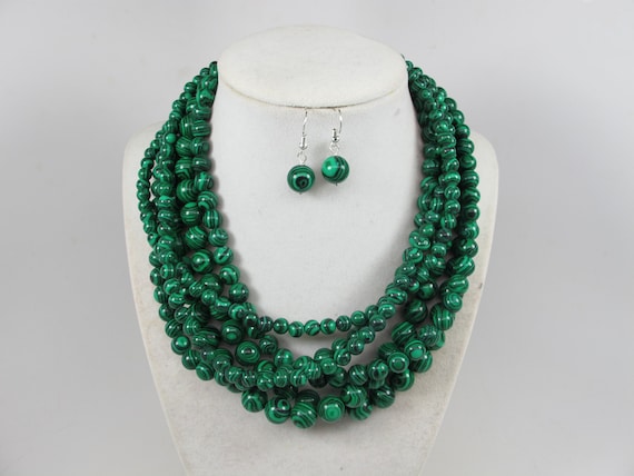 Chunky Green necklace