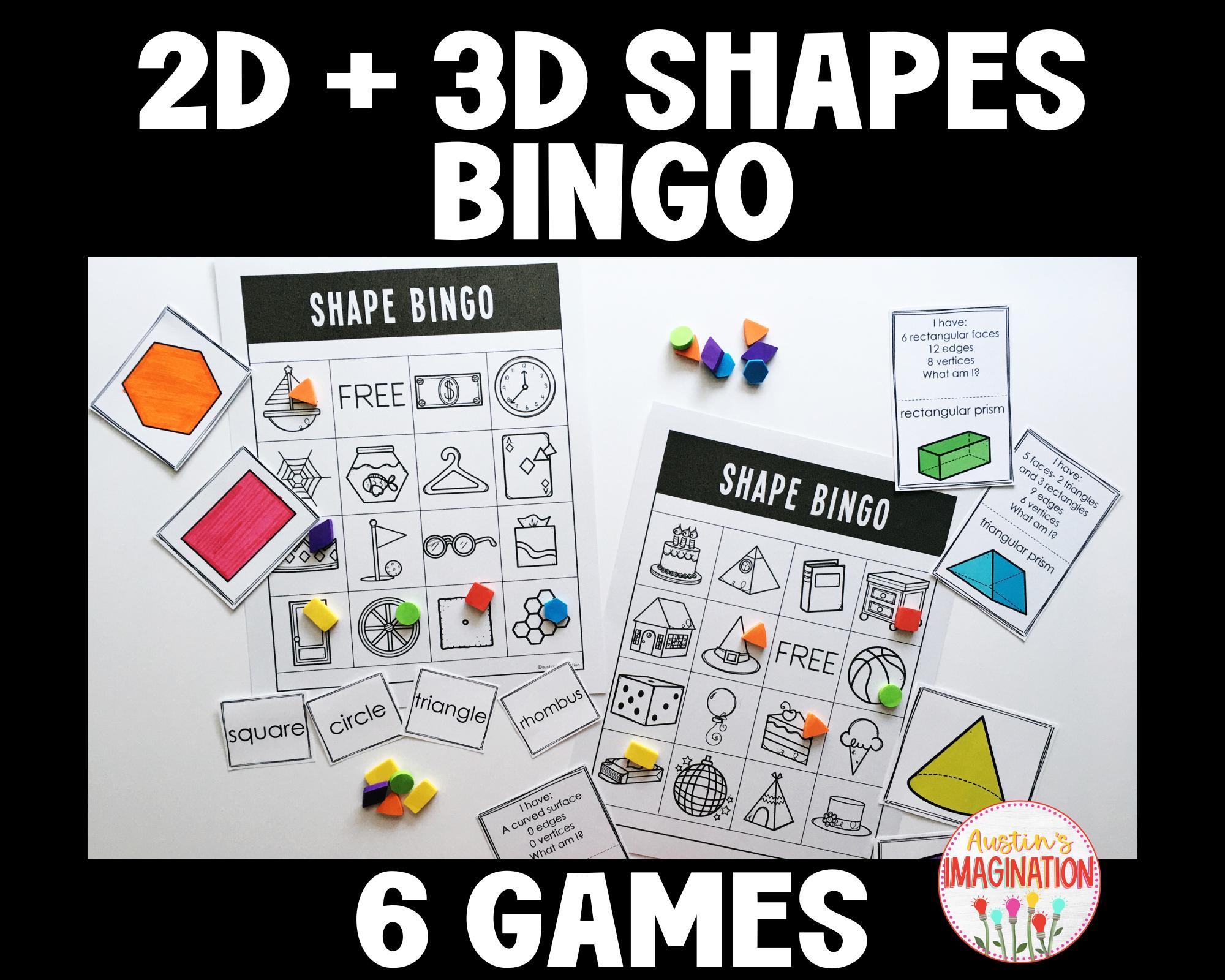 2D and 3D Shapes Bingo Names Match and Attributes Kindergarten and 1st Grade Geometry - Etsy 2d-and-3d-shapes-bingo-names-match-and-attributes-kindergarten-and-1st-grade-geometry-etsy