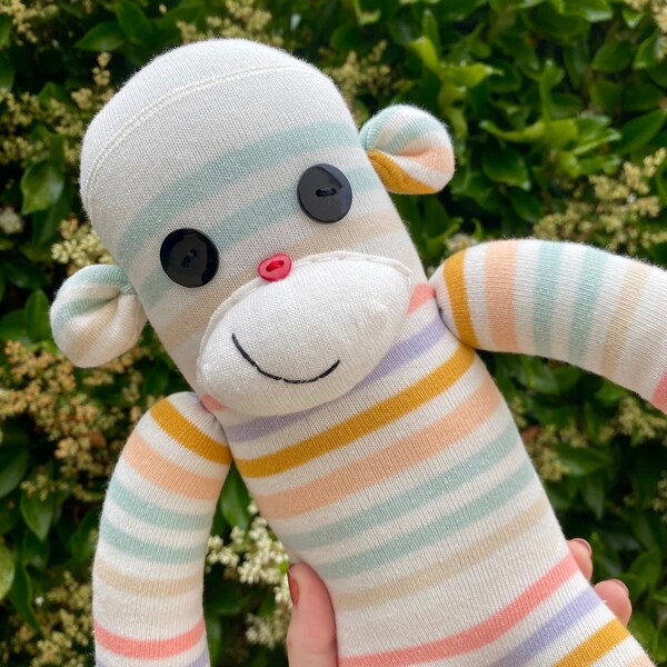 Cute Sock Monkey - Etsy
