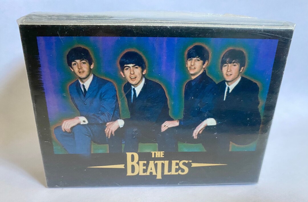 Vintage Beatles Trading Cards Mint Condition Set of 100 1996 Etsy