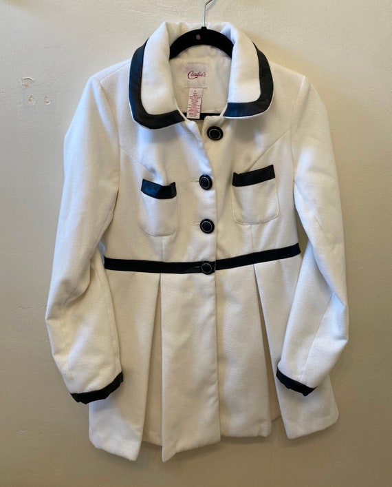 Juniors peacoat with hood online