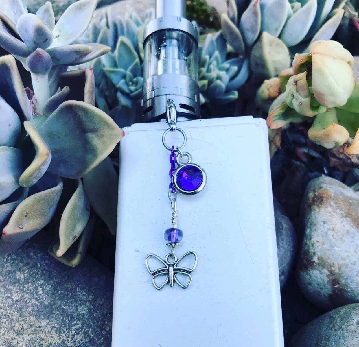 Butterfly Vape Charm Etsy