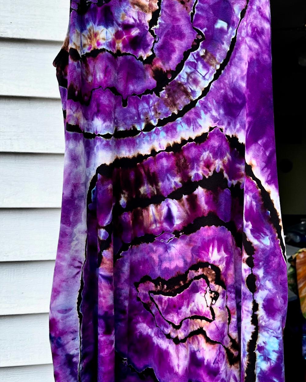 purple and gold tie dye dress Rose Gold — Leena – byFon – Exclusively Hand-Dyed Clothing, Ethically Made